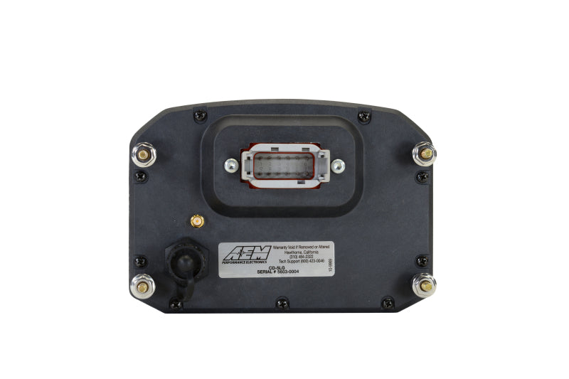 AEM CD-5G Carbon Digital Dash Display: High-Tech Driving Companion with Internal 10Hz GPS & Antenna