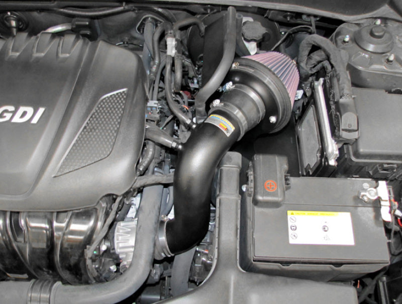 K&N Typhoon Short Ram Intake: Boost Your 2011 - 2014 Hyundai Sonata 2.4L L4 & 2013 - 2015 Kia Optima 2.4L L4