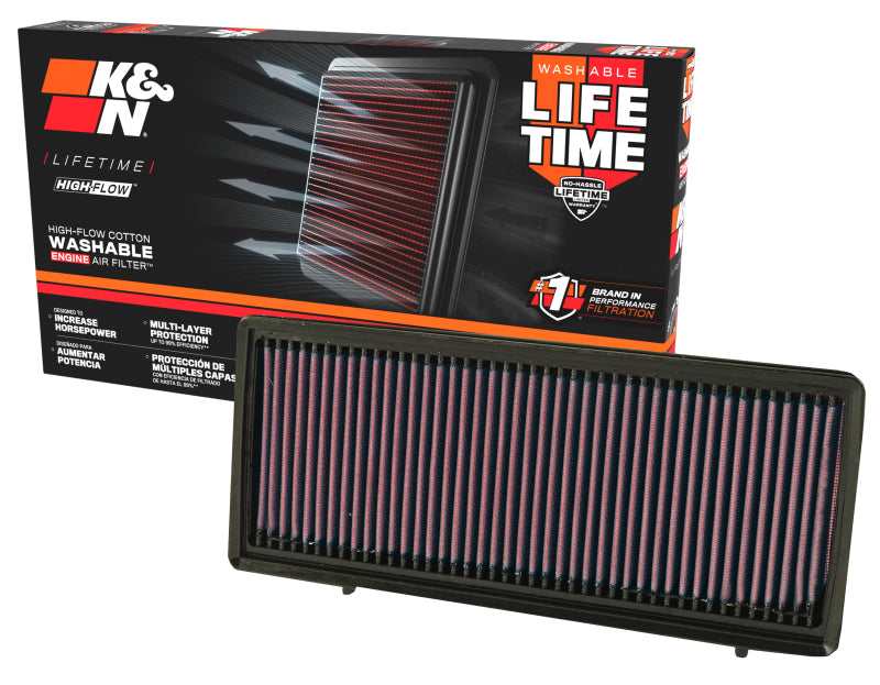 Rev Up Your Nissan Altima! K&N Drop-In Air Filter for 2007 - 2013 2.5L - 4L Models