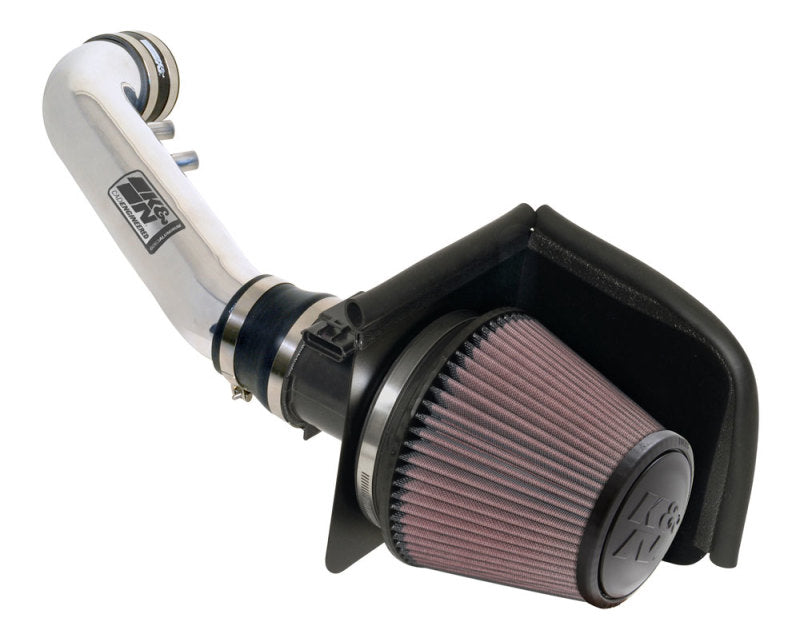 Unleash Your 2002 - 2004 Ford Mustang GT 4.6L with K&N Polished Typhoon Short Ram Intake