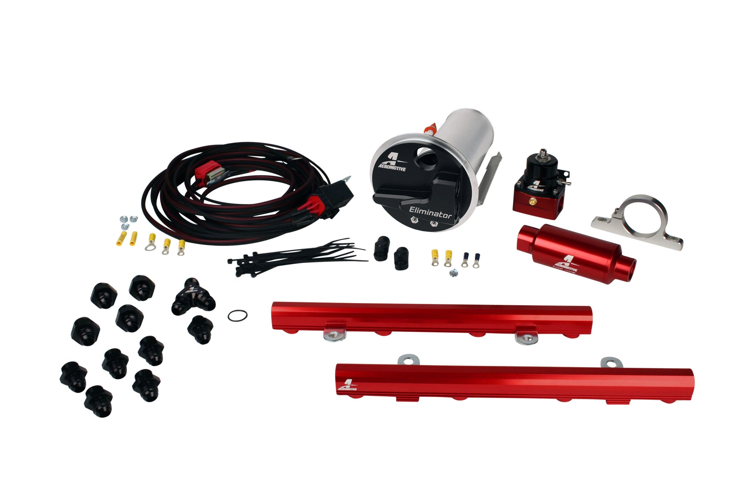 Aeromotive Fuel System for 2007 - 2012 Shelby GT500 with 5.0L 4V Swap