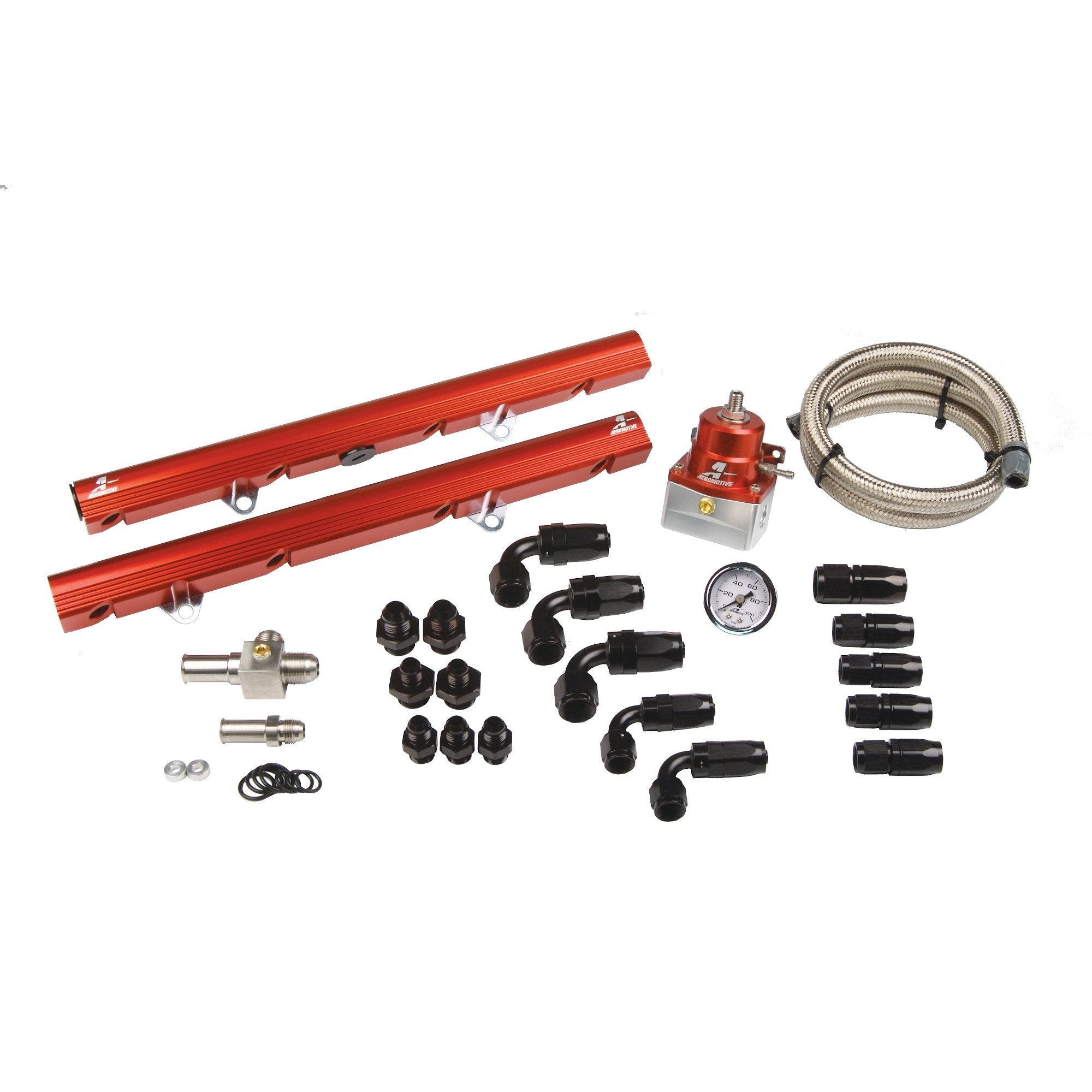 Aeromotive 5.0 Liter Ford Street Billet Fuel Rail System - The Ultimate Upgrade for 86 - 98 Ford 5.0!