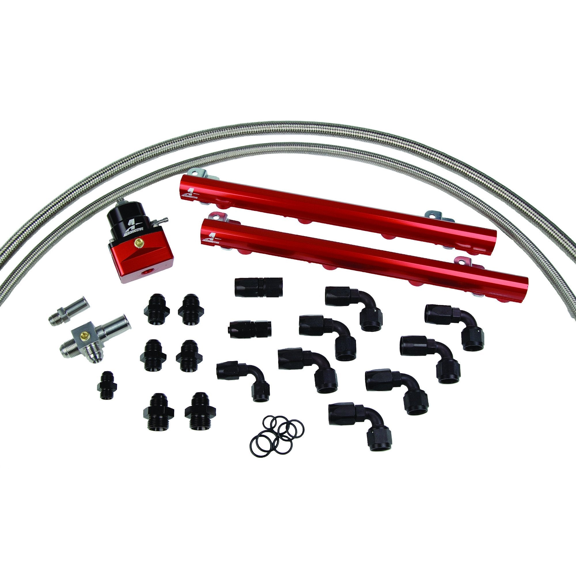 Aeromotive 1996 - 1998.5 Ford SOHC 4.6 Liter Fuel Rail System: Upgrade Your Mustang Now!