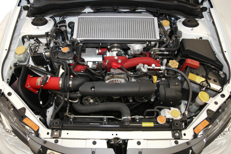 K&N Red Typhoon Short Ram Intake for 2008 - 2014 Subaru Impreza WRX/STI 2.5L
