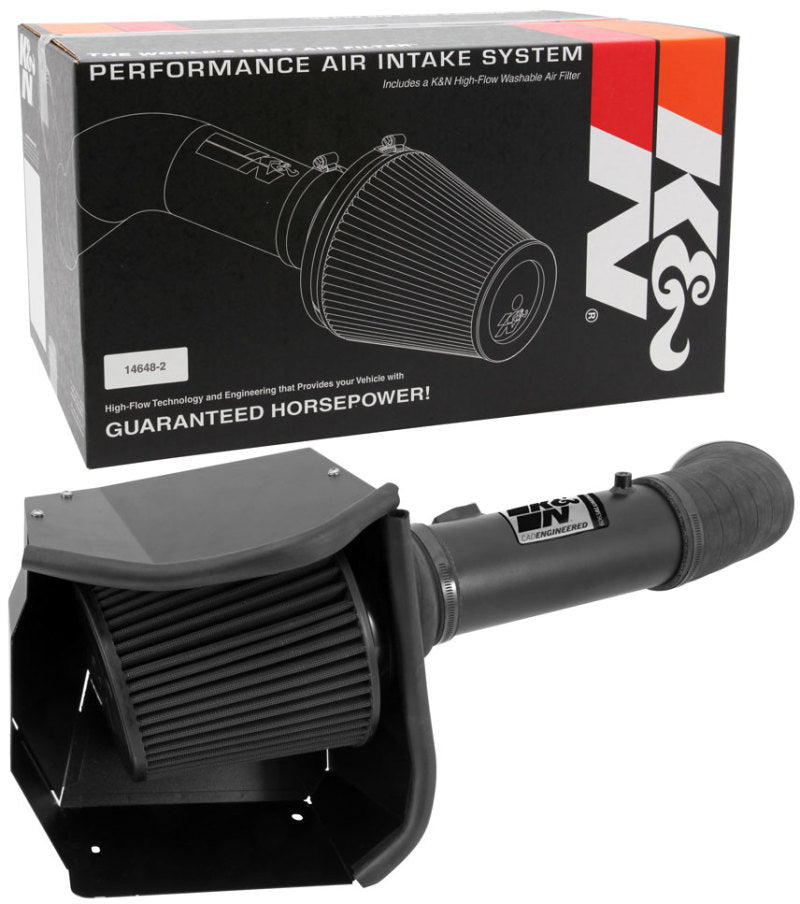 K&N Performance Intake Kit: Unleash Your 2011 - 2016 Ford F250/F350/F450/F550 Super Duty 6.7L V8 DSL!