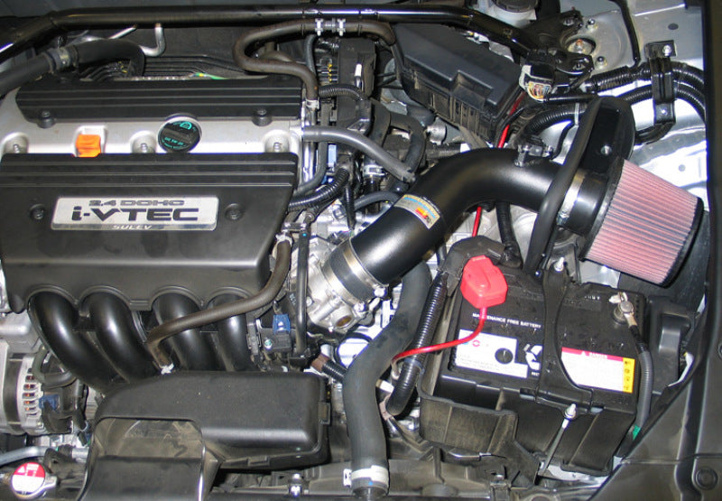 K&N Typhoon Short Ram Intake for 2008 - 2012 Honda Accord L4 - 2.4L: Unleash Your Engine's Potential!