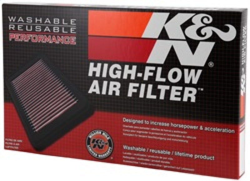 K&N High-Performance Drop-In Air Filter for 2002 - 2025 Dodge Ram 1500/2500/3500 3.7/4.7/5.7L