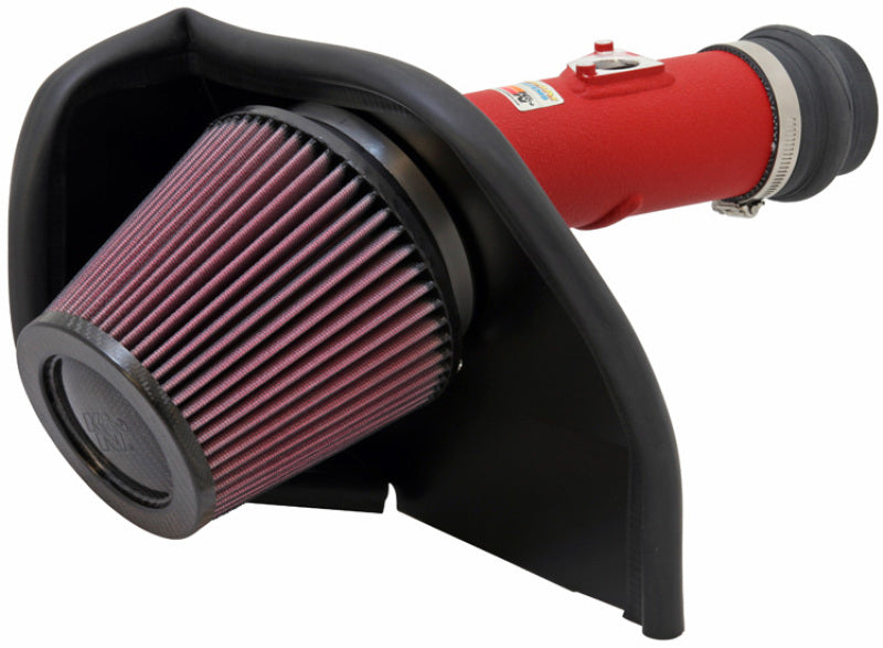 K&N Red Typhoon Short Ram Intake for 2008 - 2014 Subaru Impreza WRX/STI 2.5L