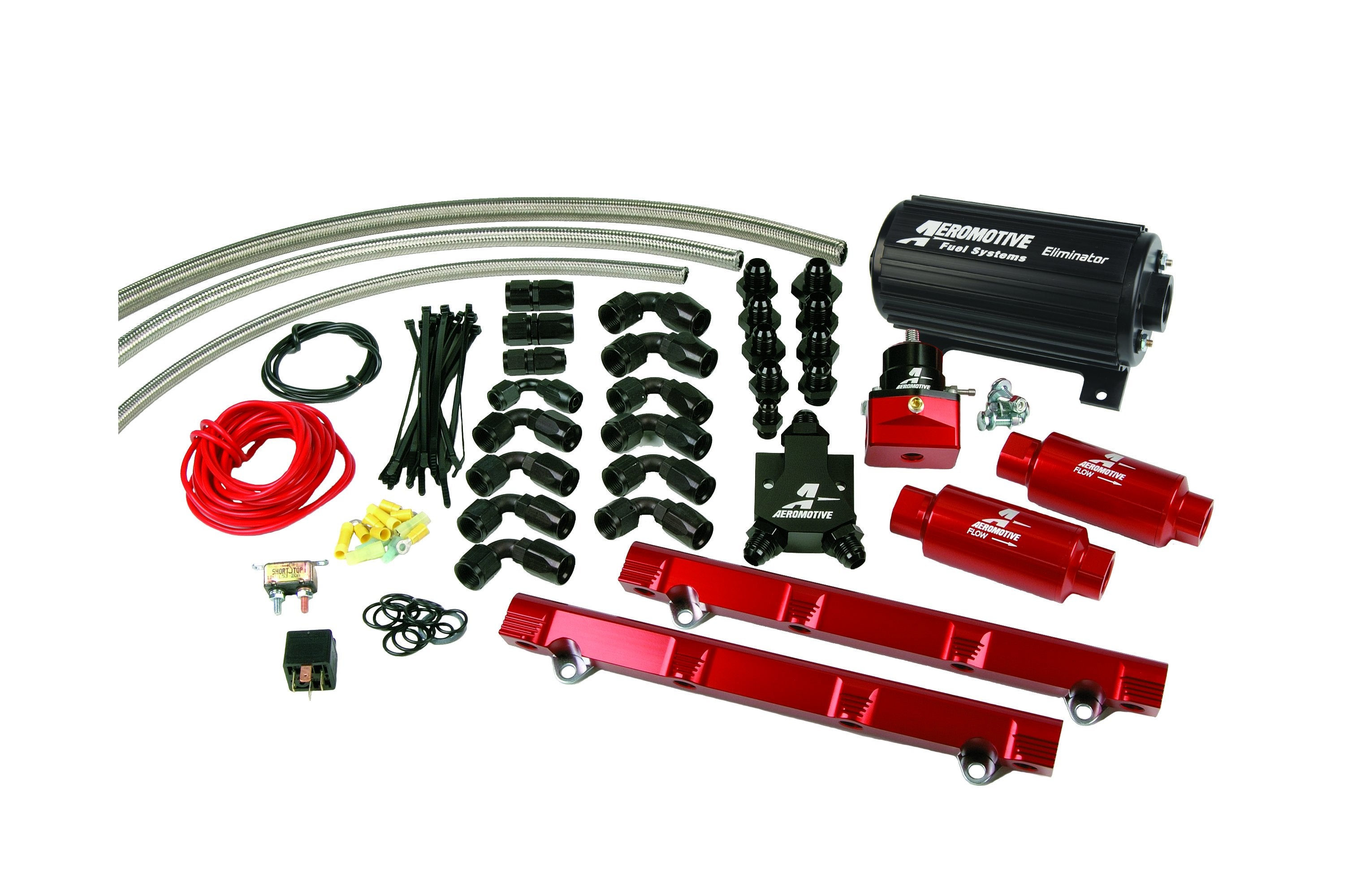 Aeromotive 1998.5 - 2004 Ford DOHC 4.6 Liter Eliminator Fuel System: High - Performance Fuel Solution (Fuel Pump Included, Tank Not Included)