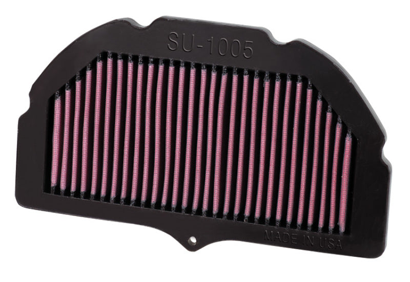 K&N Premium Replacement Air Filter for 2005 - 2008 Suzuki GSXR 1000 and 2021 Suzuki DL650A V - Strom 650XT