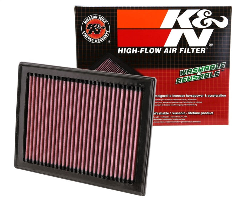 K&N High-Performance Drop-In Air Filter for 2008 Nissan Sentra 2.5L and Multiple INFINITI/Nissan Models