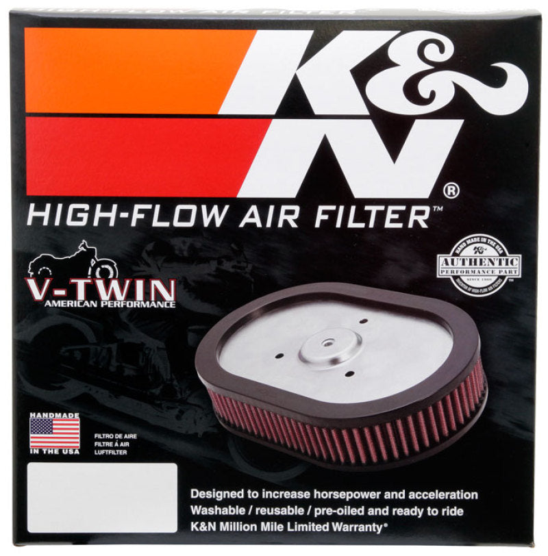 Rev Up Your Harley! K&N Replacement Air Filter for 2002 - 2009 VRSCA V - Rod