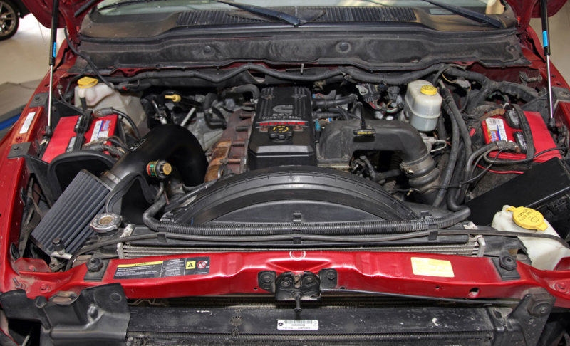 K&N High-Performance Black Air Intake Kit for 2003 - 2007 Dodge Ram 2500/3500 5.9L Diesel