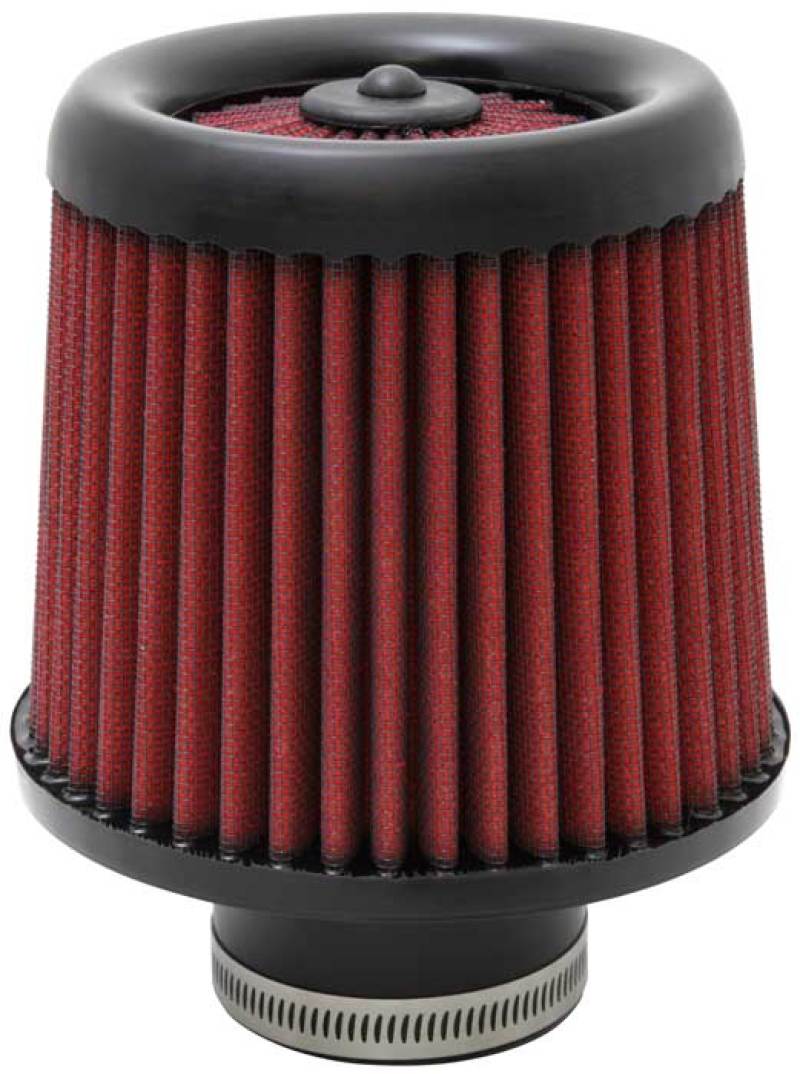 AEM Dryflow Round Tapered Air Filter - Ideal for Racing! 6in Base OD x 5in Top OD x 5.5in H x 2.5in Flange ID