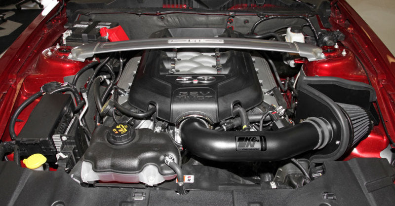 K&N High-Performance Black Intake Kit for 2011 - 2014 Ford Mustang GT 5.0L V8