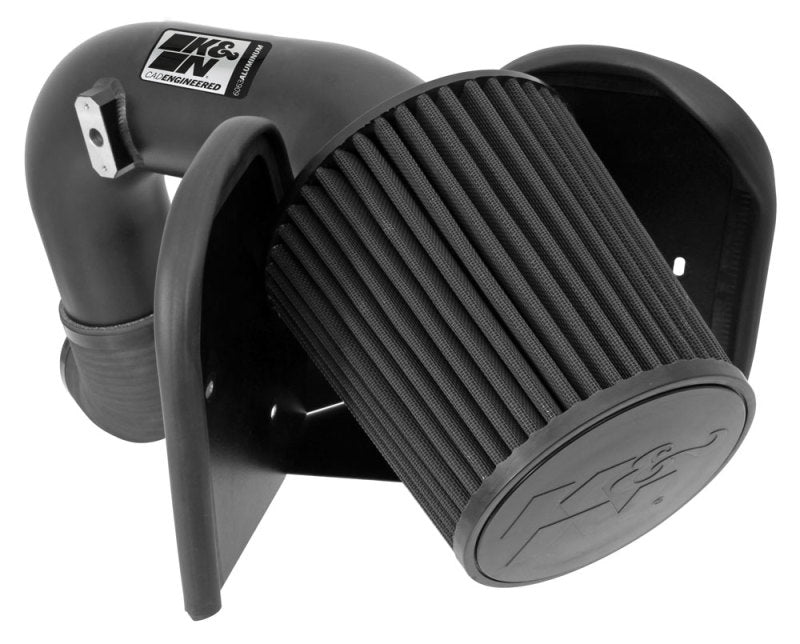 K&N High-Performance Black Air Intake Kit for 2003 - 2007 Dodge Ram 2500/3500 5.9L Diesel