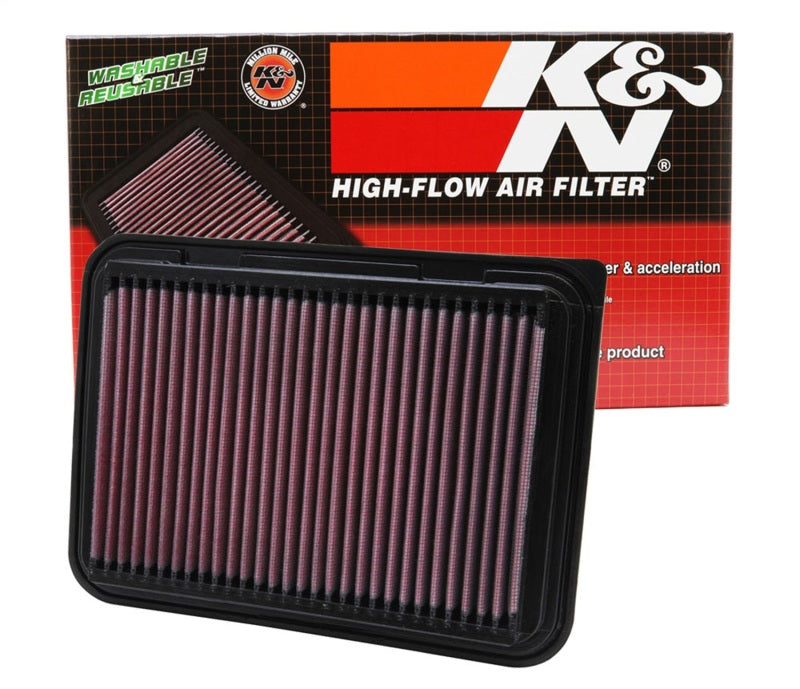 K&N High-Performance Drop-In Air Filter for Multiple Toyota & Scion Models