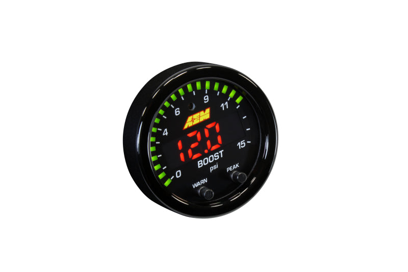 AEM X-Series 0 - 15psi Pressure Gauge Kit: Revolutionary Monitoring Solution