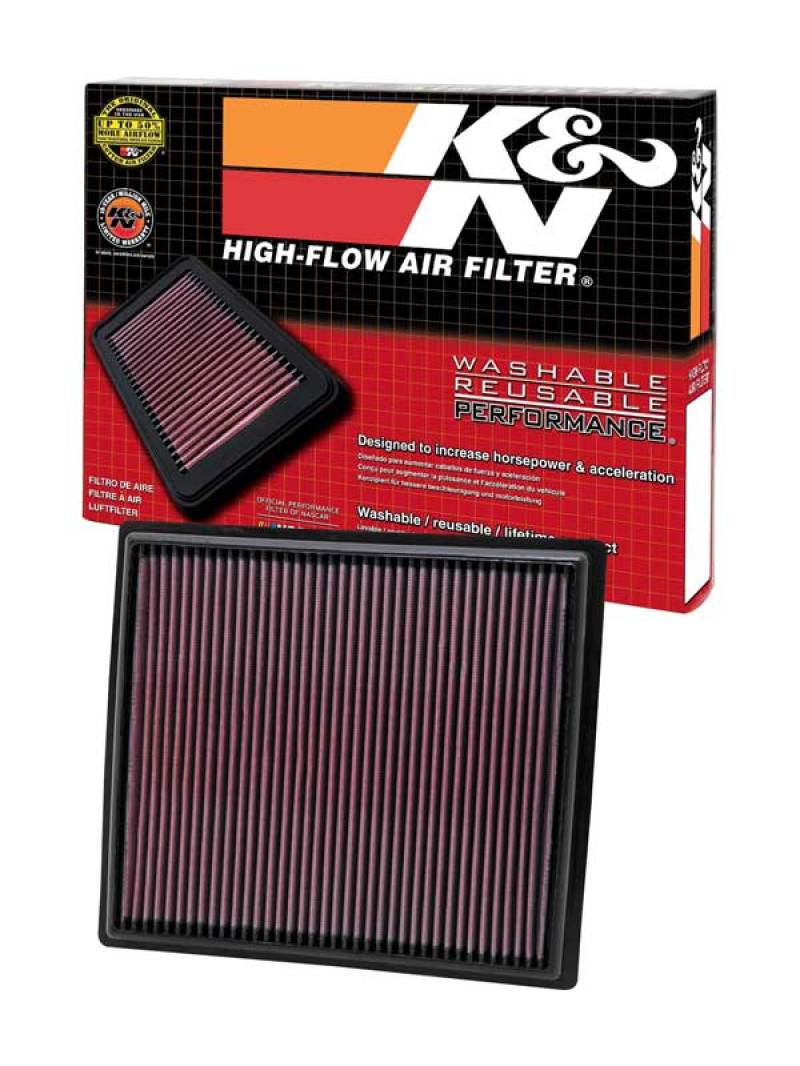 K&N High-Performance Replacement Air Filter for 2010 - 2017 Buick & Chevrolet Models