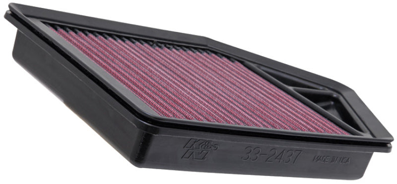 K&N High-Performance Drop-In Air Filter for 2010 - 2012 Honda CR-V 2.4L-L4