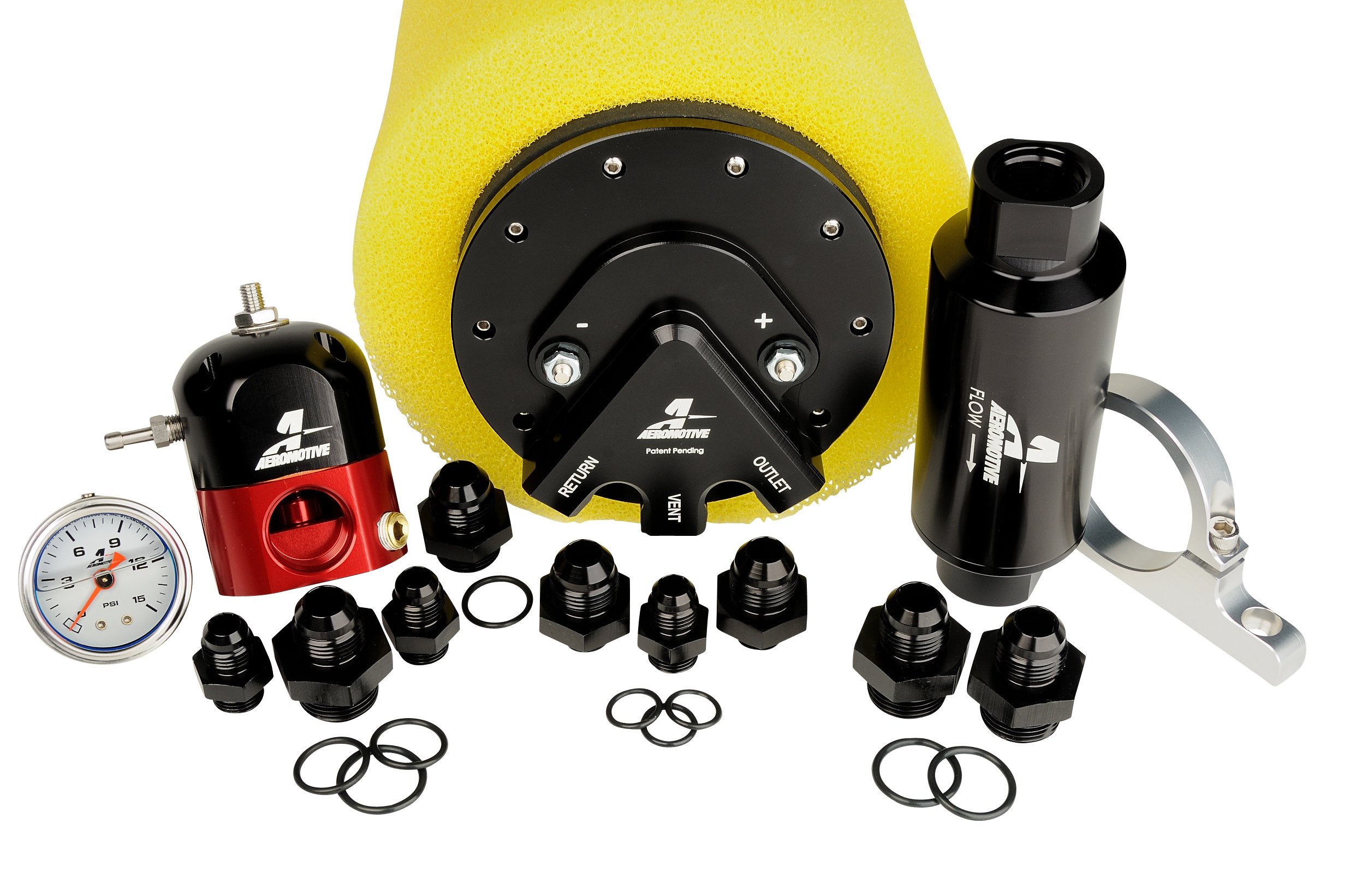 Aeromotive Phantom 200 Return Style Carb Fuel System - Complete Kit!