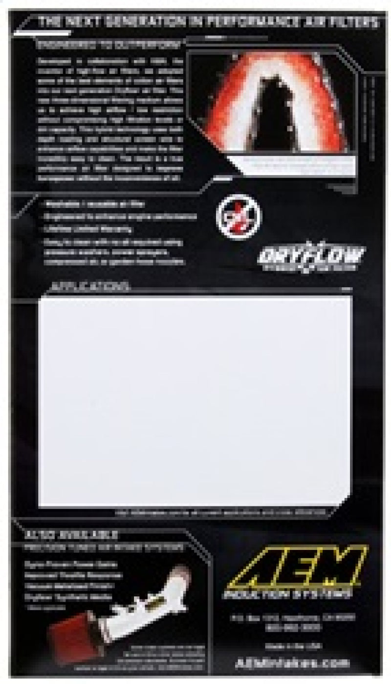 Revolutionary AEM Dryflow Air Filter for 2007 - 2016 Audi A4 1.8L TFSI and More