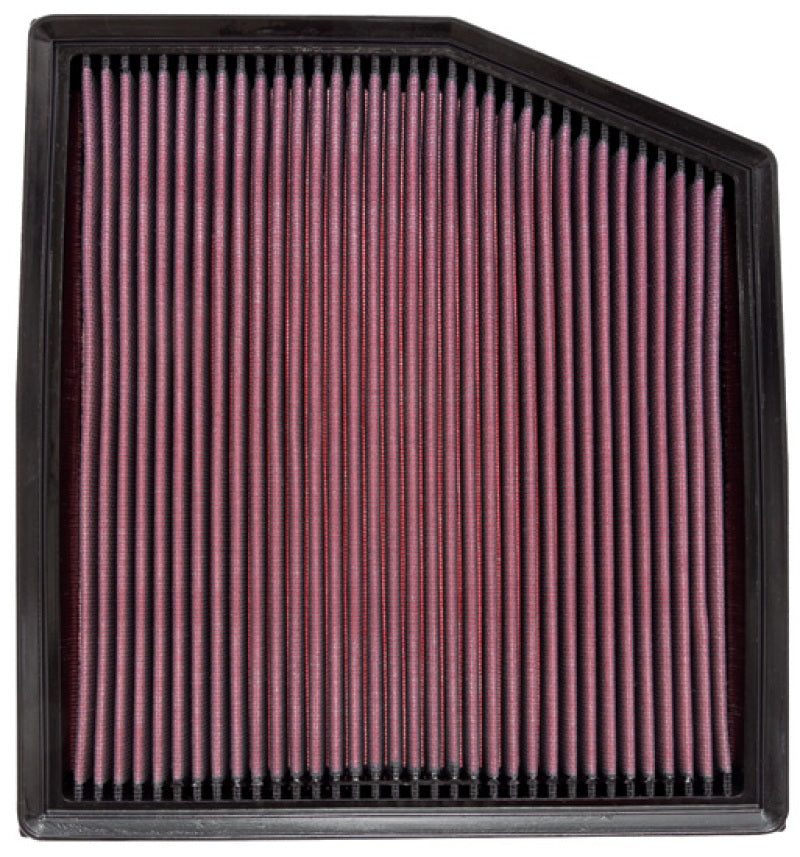 K&N High-Performance Replacement Air Filter for 2011 - 2015 BMW 135i/335i/335i XDrive/X1 35i 3.0L L6 (E90)
