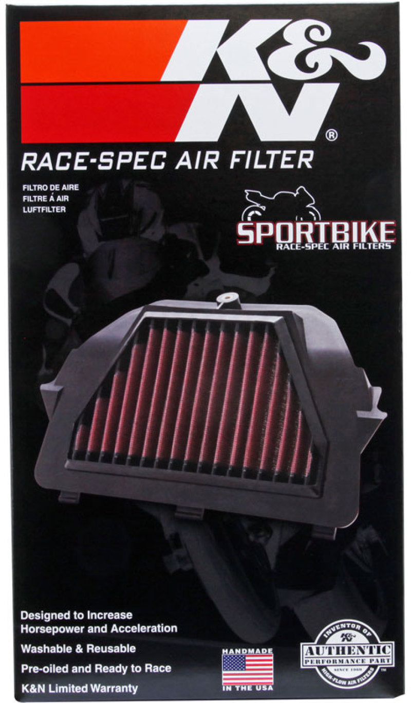K&N 2011 - 2021 Suzuki GSXR600/GSXR750 Race - Specific High - Performance Air Filter