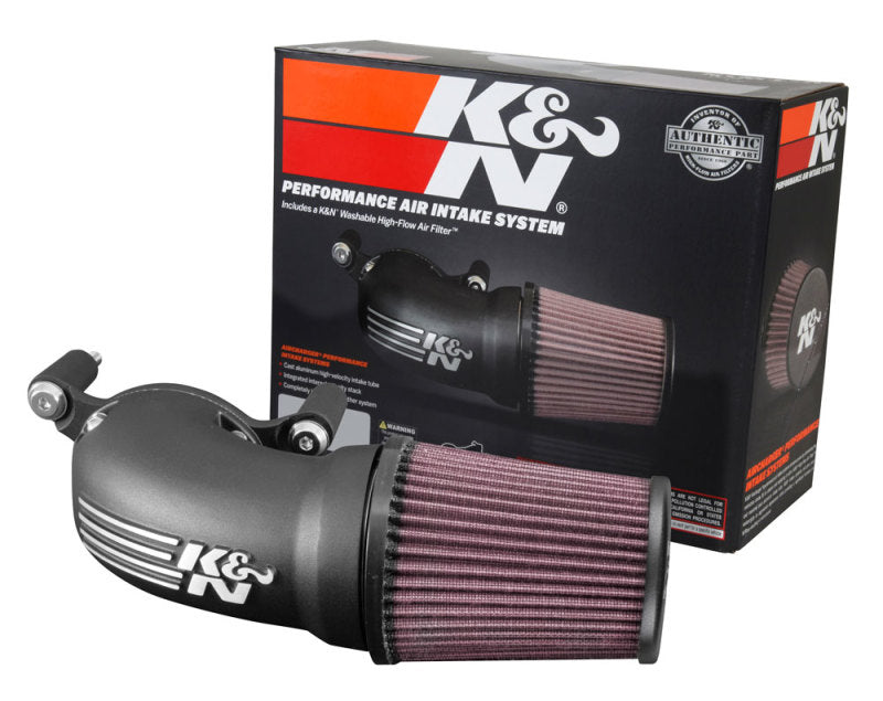 K&N High-Performance Air Intake System for 2008 - 2017 Harley Davidson Touring Models