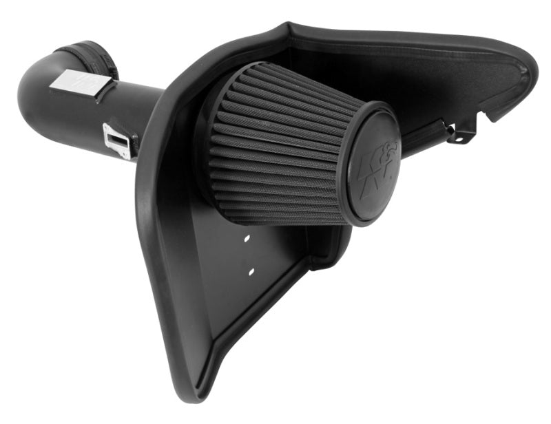 K&N 2010 - 2015 Chevy Camaro 6.2L V8 Black High - Performance Intake Kit: Unleash Your Engine's Power!