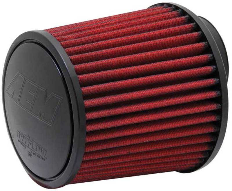 AEM Dryflow Conical Air Filter - 5.5in Base OD, 4.75in Top OD, 5in Height