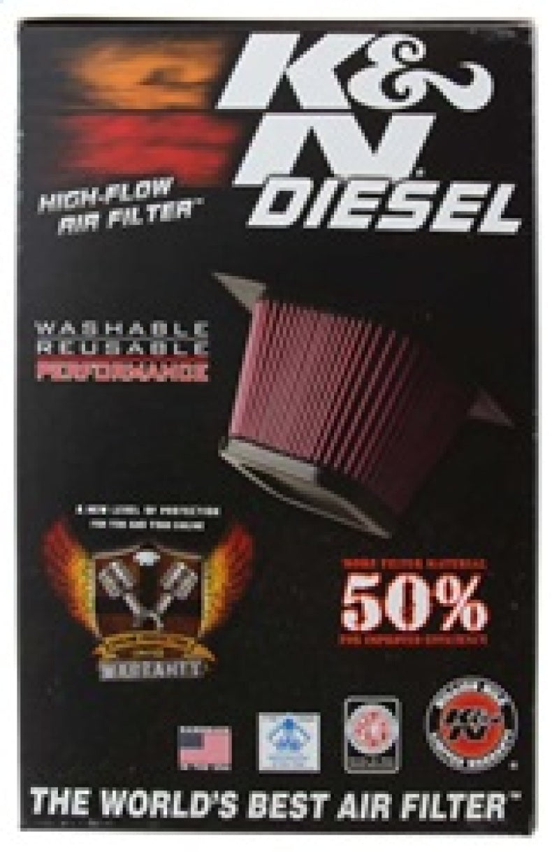 Rev Up Your Ford! K&N Drop-In Air Filter for 2008 - 2010 F250, F350, F450, F550 Super Duty 6.4L