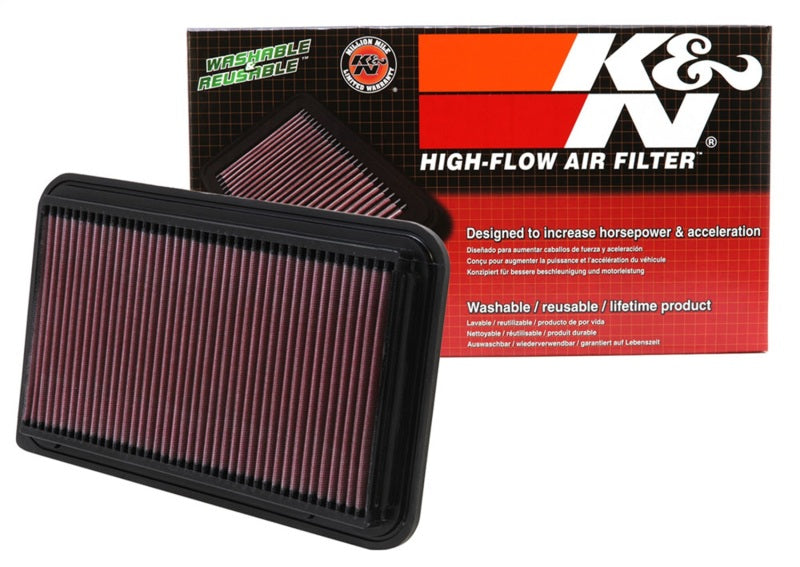 K&N High-Performance Drop-In Air Filter for Toyota and Lexus Vehicles