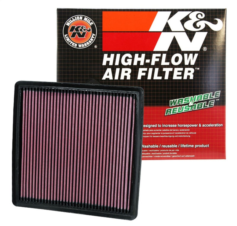 K&N High-Performance Drop-In Air Filter for Ford & Lincoln Vehicles