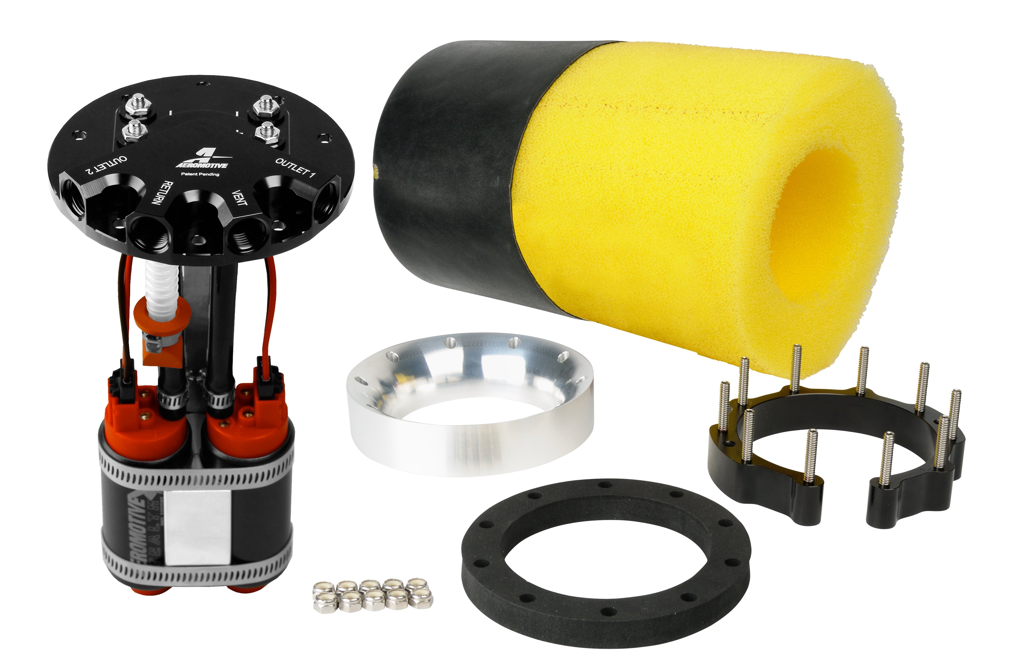 Aeromotive Universal Phantom Dual 340 Fuel Pump: High - Performance for Your Ride!