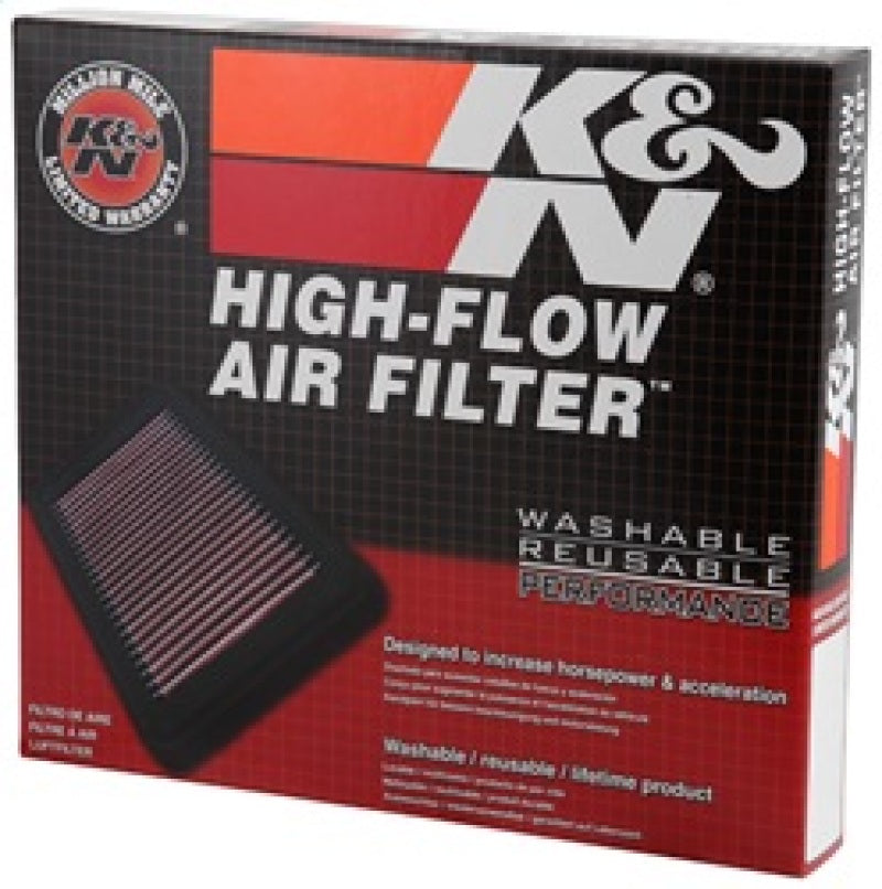 K&N High-Performance Drop-In Air Filter for 2008 Mitsubishi Triton 2.5L-L4 Diesel
