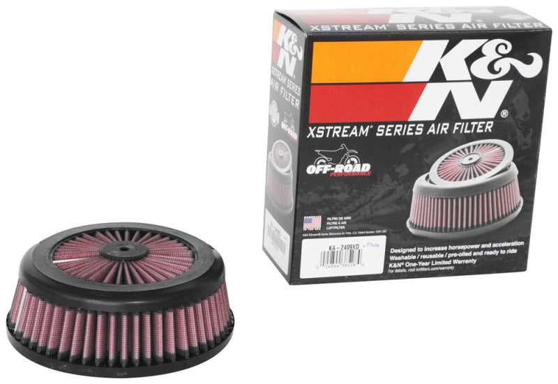 K&N High-Performance Replacement Air Filter for 2009 - 2024 Kawasaki KLX250S/SF / KLX300/R/SM