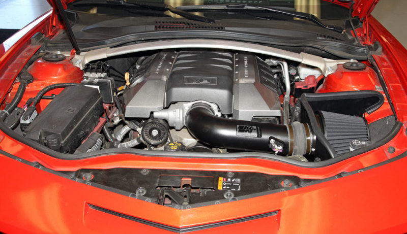 K&N 2010 - 2015 Chevy Camaro 6.2L V8 Black High - Performance Intake Kit: Unleash Your Engine's Power!
