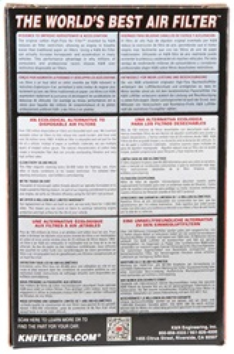 K&N Replacement Air Filter - Ideal for Can-Am Outlander and Renegade Models