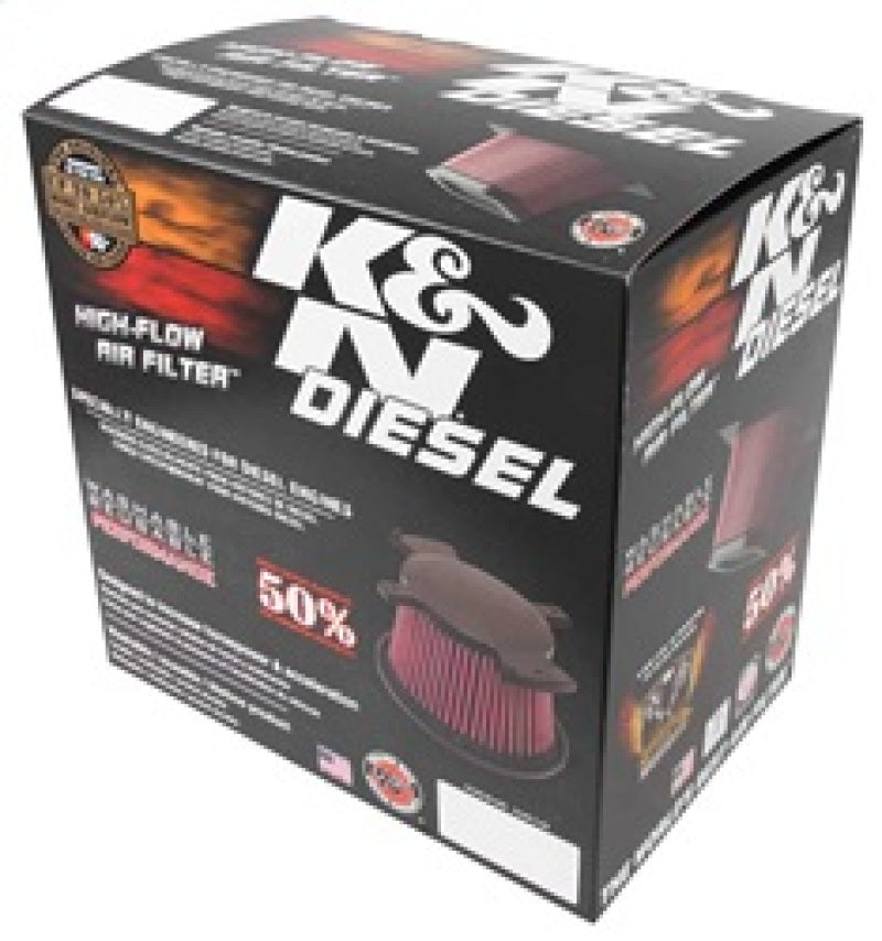Rev Up Your Ford! K&N Drop-In Air Filter for 2008 - 2010 F250, F350, F450, F550 Super Duty 6.4L
