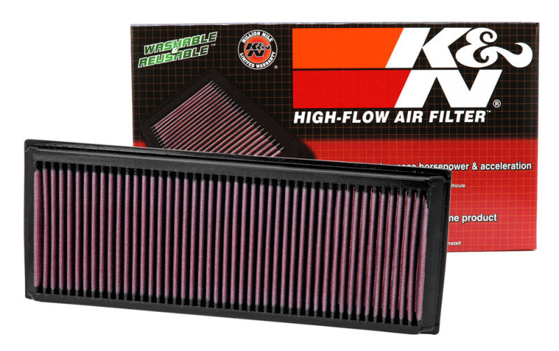 K&N Drop-In Air Filter: Ideal for 2005 - 2022 Audi & Volkswagen Models