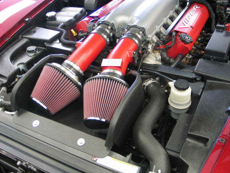 K&N 08 Dodge Viper 8.4L-V10 Red Typhoon Short Ram Intake - Boost Your Ride!