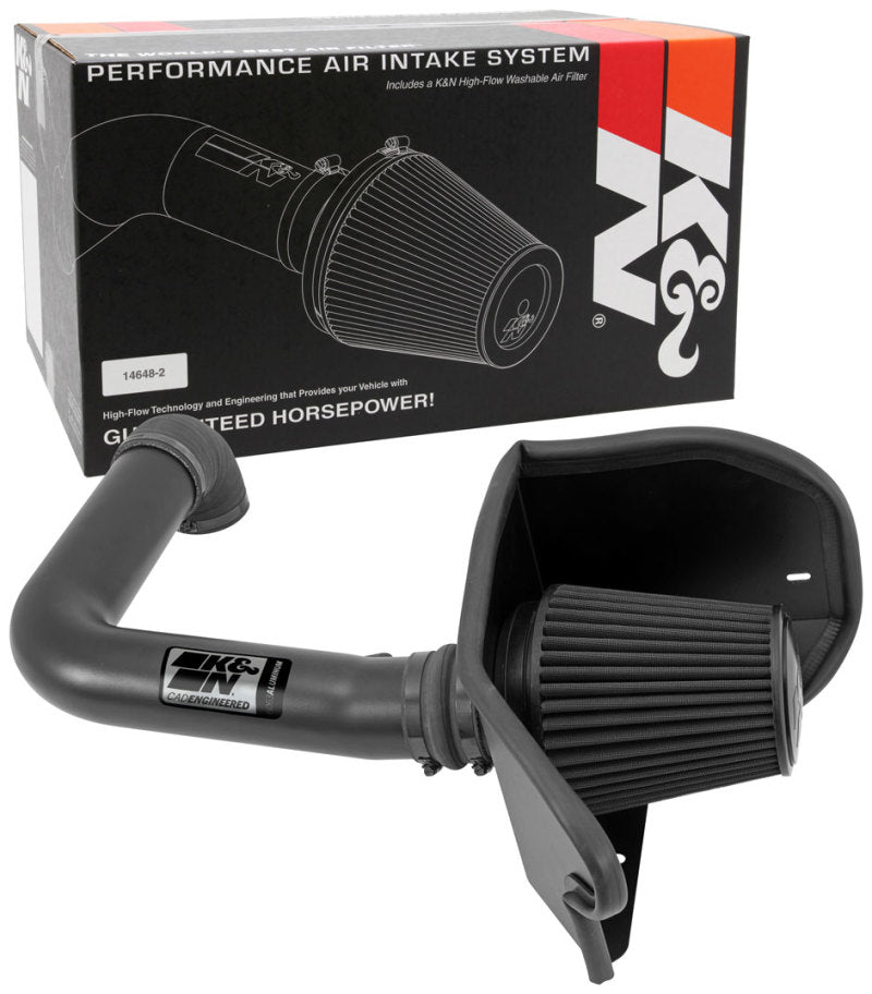 K&N Blackhawk Performance Intake Kit for 2004 - 2008 Ford F150 V8 5.4L & 2004 - 2007 Ford Lobo 5.4L V8