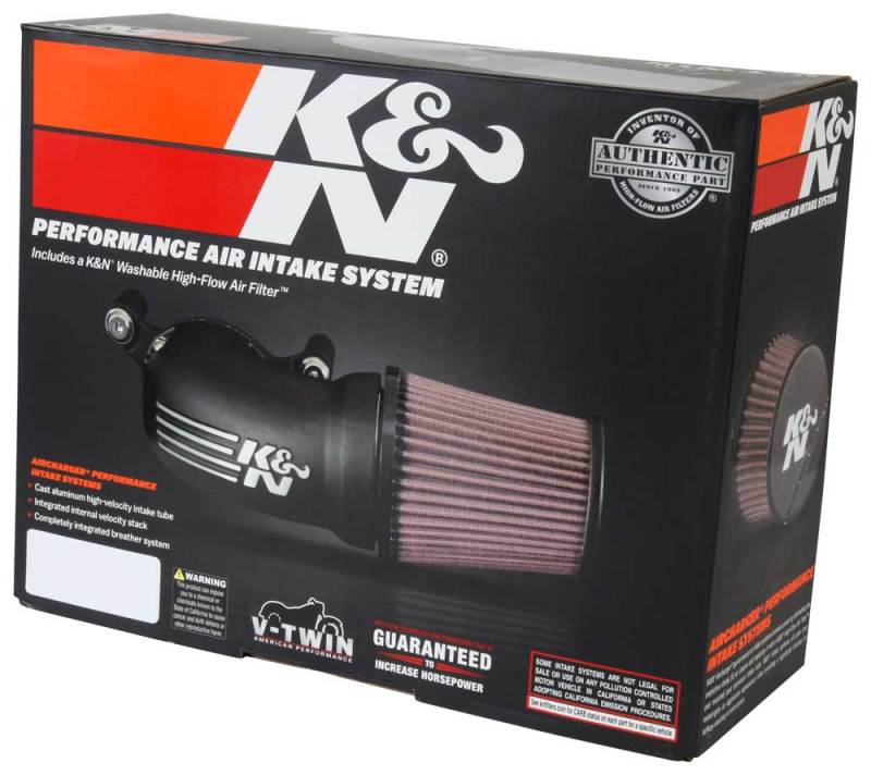 K&N High-Performance Air Intake System for 2008 - 2017 Harley Davidson Touring Models