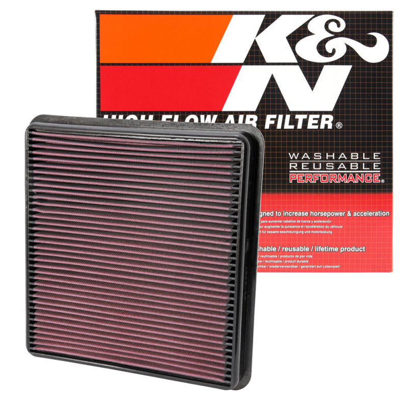 K&N High-Performance Drop-In Air Filter for 2007-2021 Toyota & Lexus Models