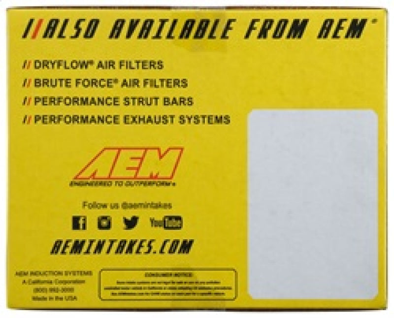 AEM C.A.S. 17 - 18 Subaru Legacy H4 - 2.5L F/I: Boost Your Ride's Performance!